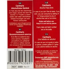 Cantharis D6 Kadınlar İçin Meyan Kökü İçeren Damla 20 ml