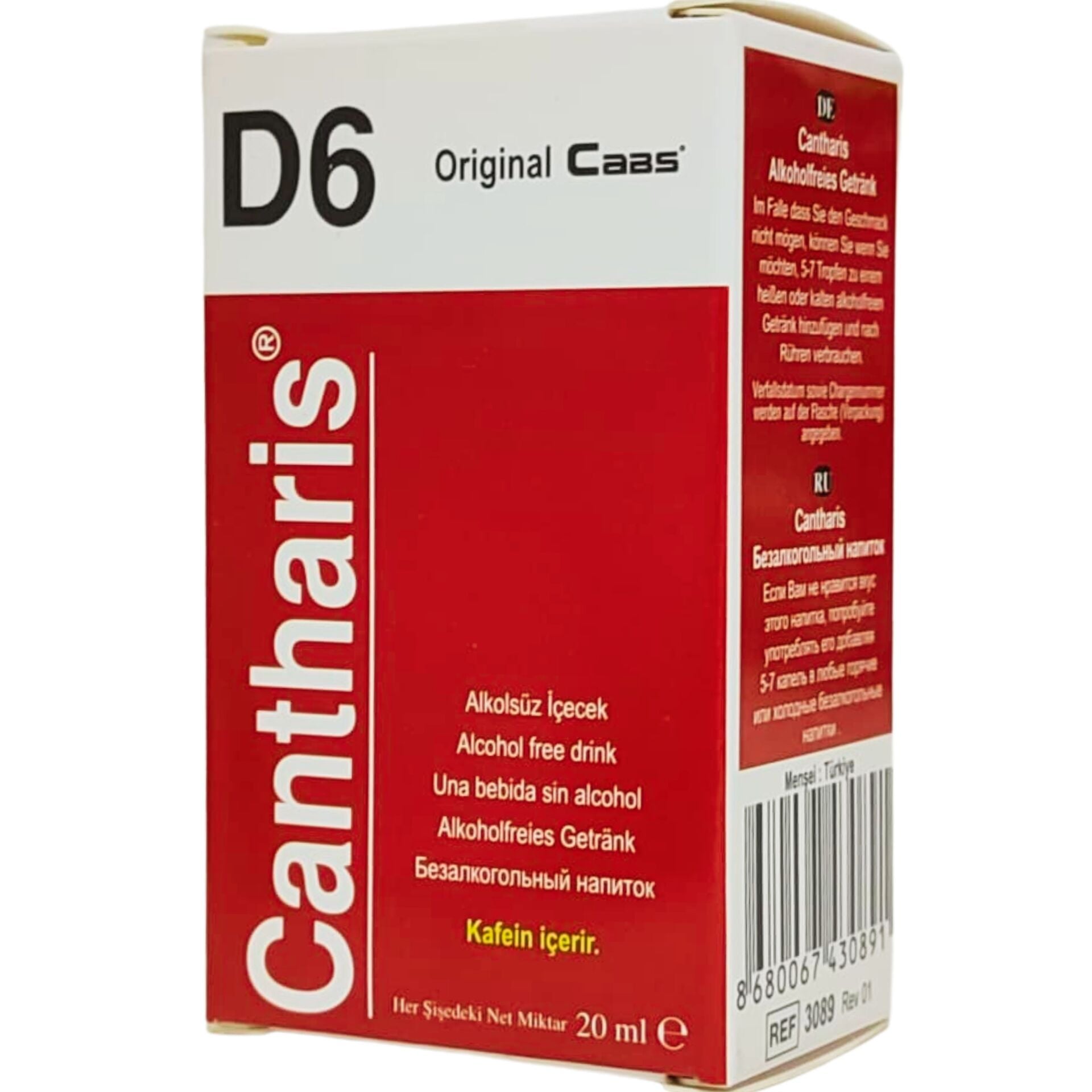 Cantharis D6 Kadınlar İçin Meyan Kökü İçeren Damla 20 ml