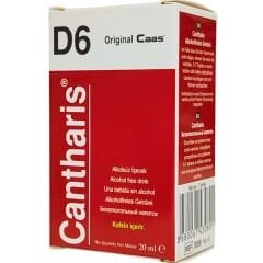Cantharis D6 Kadınlar İçin Meyan Kökü İçeren Damla 20 ml
