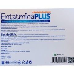 Entatmina Plus Yetişkinler İçin Probiyotik 10 Flakon