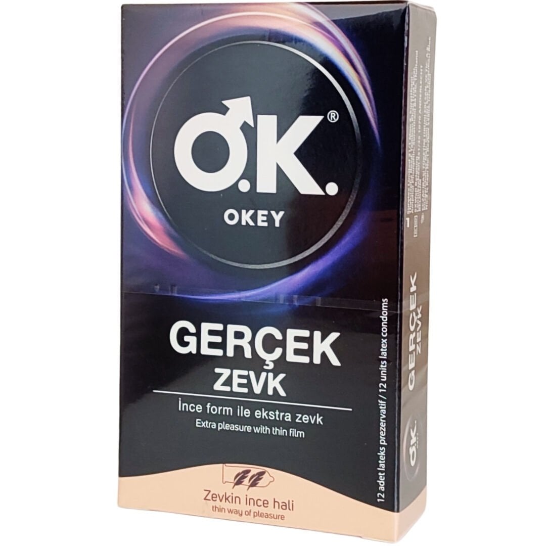 Okey Prezervatif Gerçek Zevk 12'li