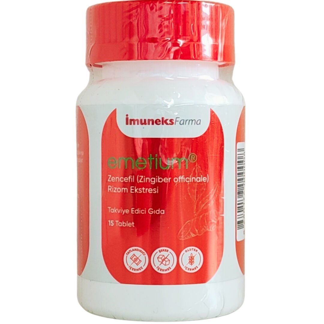 İmuneks Emetium 50 mg 15 Tablet