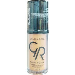 Golden Rose Total Cover 2 in 1 Fondöten Concealer No: 03