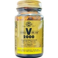 Solgar VM 2000 Multivitamin 30 Tablet