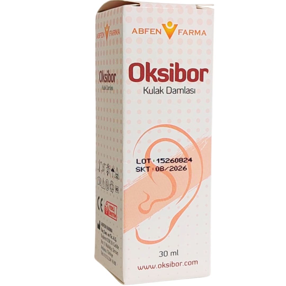Oksibor Kulak Damlası 30 ml