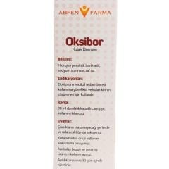 Oksibor Kulak Damlası 30 ml
