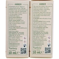 Kırıntı Amber Buhurdanlık Esansı 10 ml