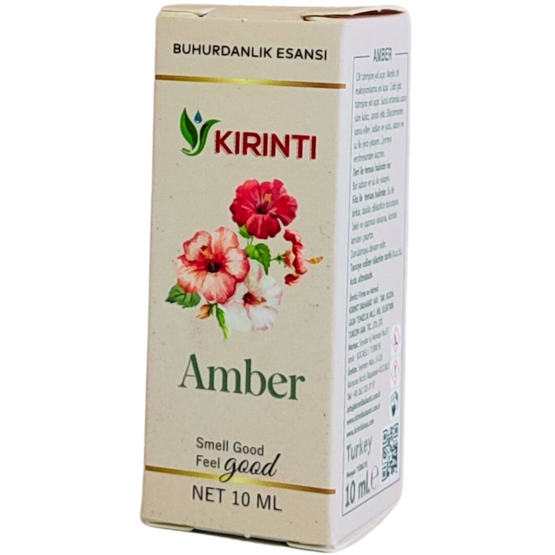 Kırıntı Amber Buhurdanlık Esansı 10 ml