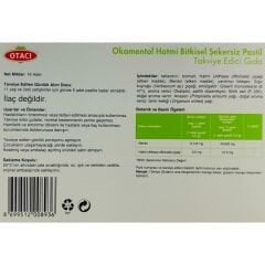 Otacı Oka Mentol Şekersiz Pastil 16 Adet