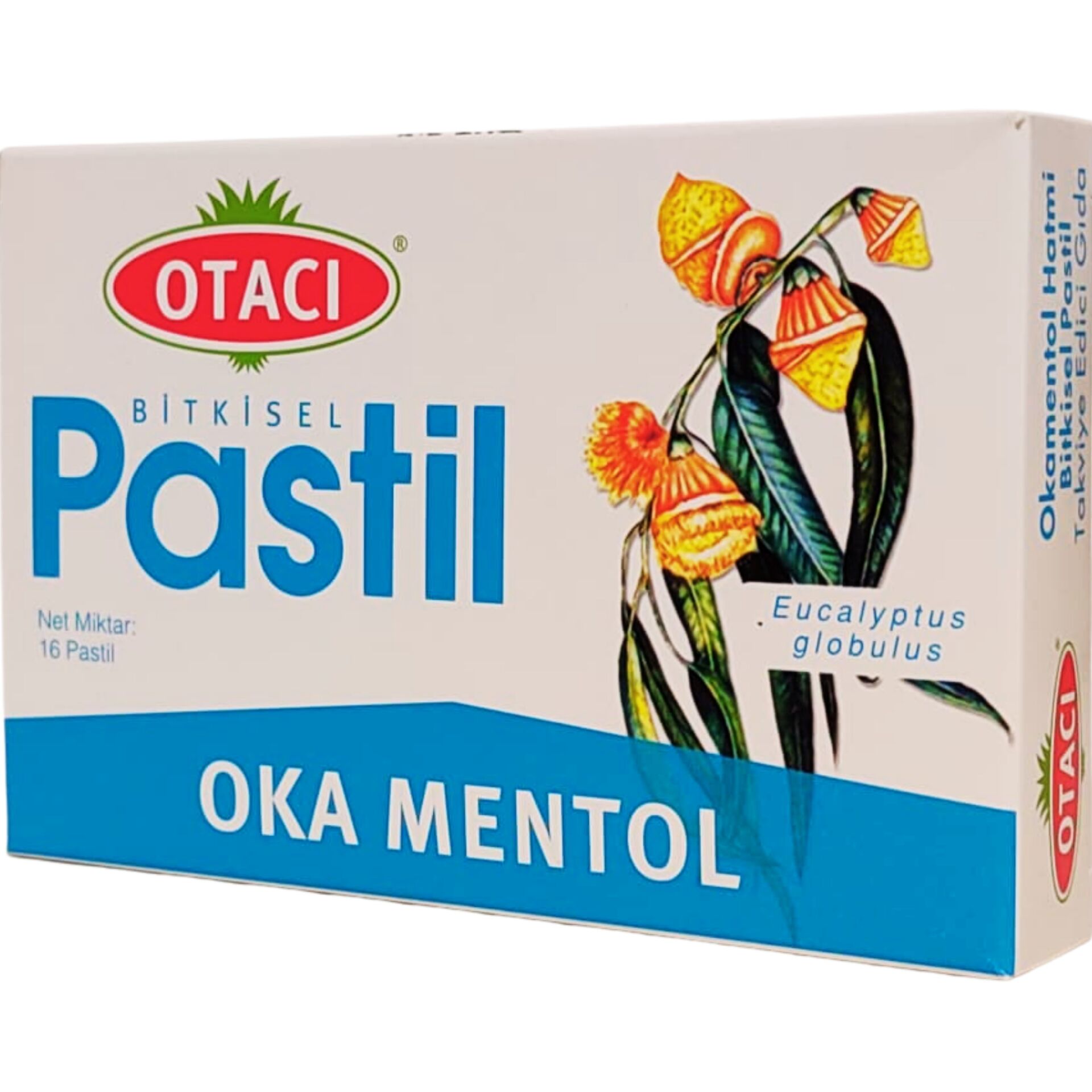Otacı Oka Mentol Pastil 16 Adet