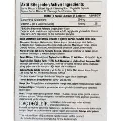 Suda Vitamin Glutathione 250mg  30 kapsül