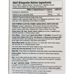 Suda Vitamin Glutathione 250mg  30 kapsül