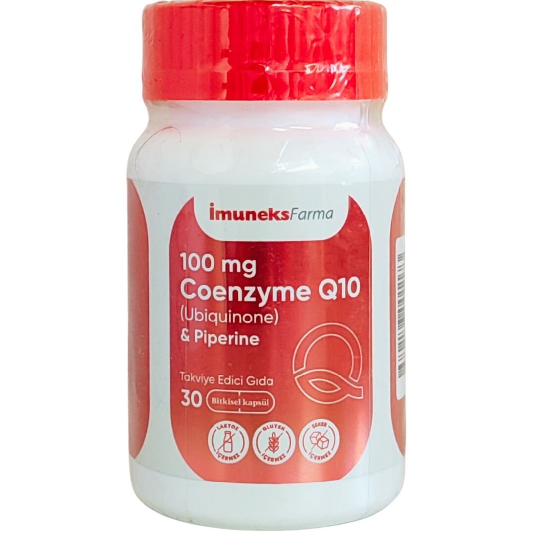 Imuneks Farma Coenzyme Q10 100 mg 30 Kapsül