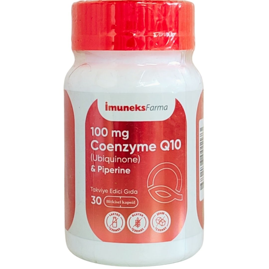 Imuneks Farma Coenzyme Q10 100 mg 30 Kapsül