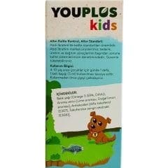 Youplus Kids Omega-3 150 ml Takviye Edici Gıda