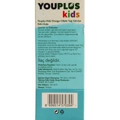 Youplus Kids Omega-3 150 ml Takviye Edici Gıda