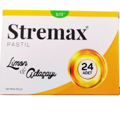 Snt Stremax Pastil Limon+Adaçayı 24 lü
