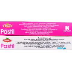 Otacı Bitkisel Pastil Ekinezya 16 lı