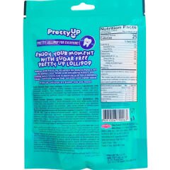 Pretty Up Şekersiz Lolipop – Mavi Ahududu, Çilek ve Ananas Aromalı 10 Adet