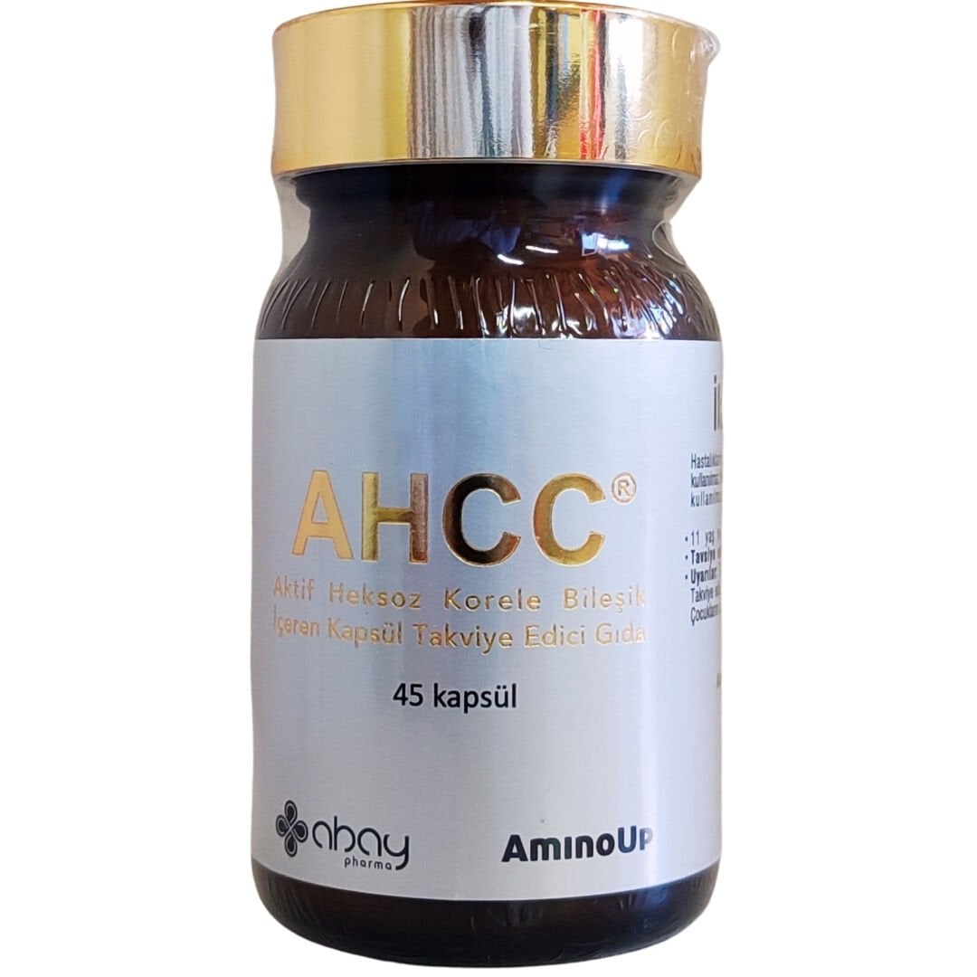 AHCC Shiitake Mantarı İçeren Kapsül 45'li