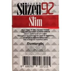 Süzen 92 Slim Filtreli Ağızlık 27'li Slim Filtre + 3 Süper Slim Aparatlı