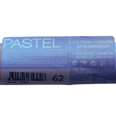 Pastel Eye Cream+Hydrating Satin Concealer 62