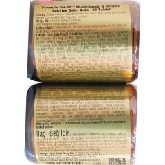 Solgar VM 75 Multivitamin 30 Tablet