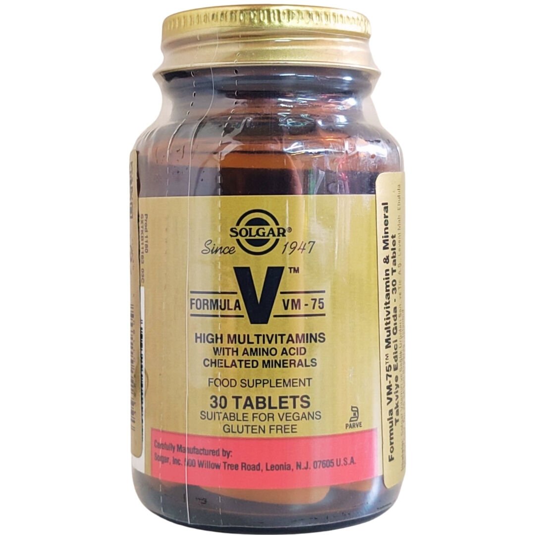 Solgar VM 75 Multivitamin 30 Tablet