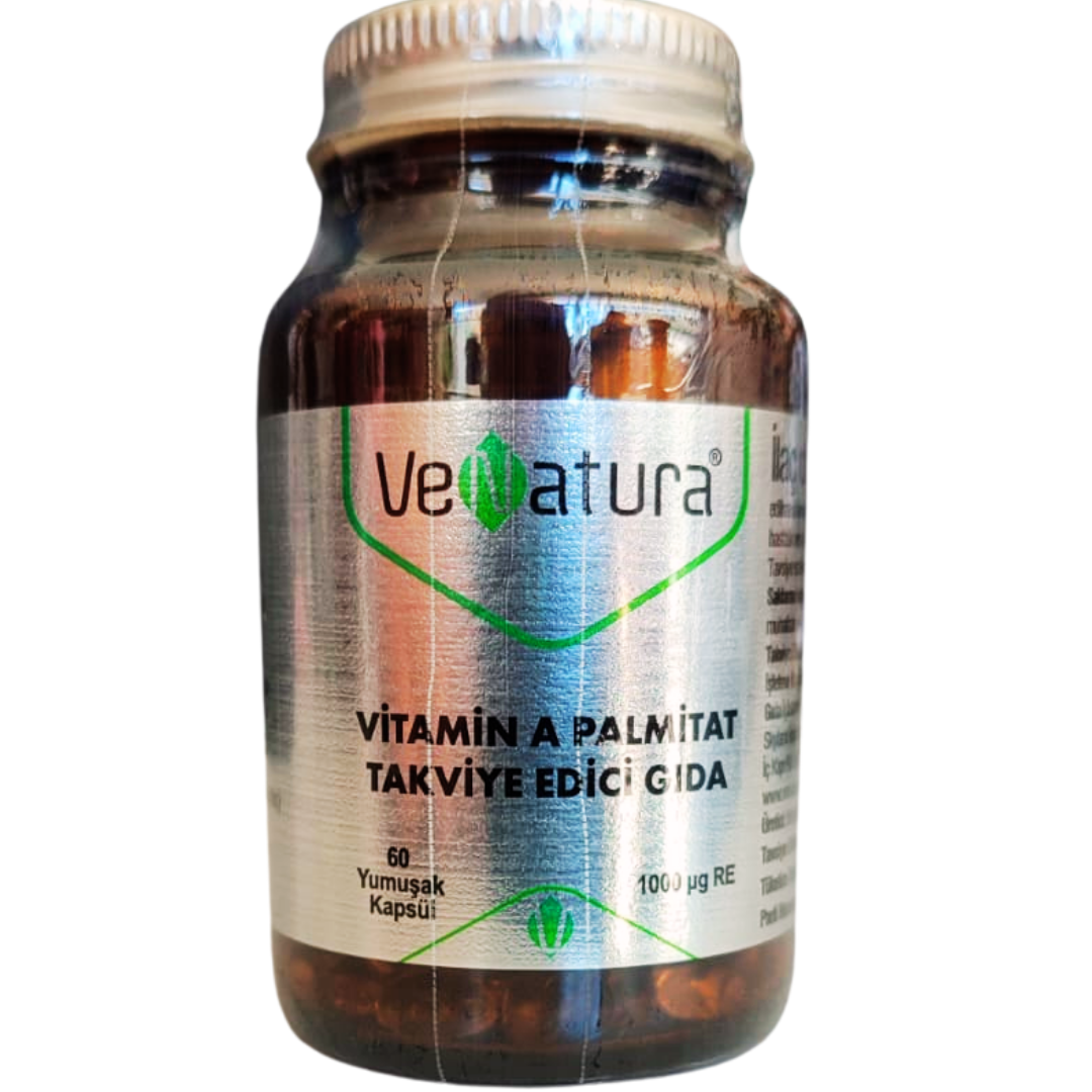Venatura Vitamin A Palmitat 60 Yumuşak Kapsül
