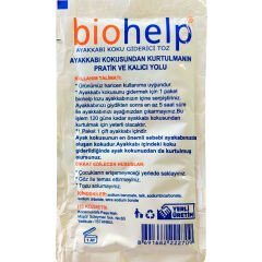 Biohelp Ayakkabı Koku Giderici Toz 15 gr