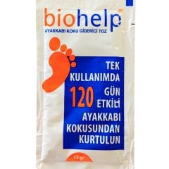 Biohelp Ayakkabı Koku Giderici Toz 15 gr