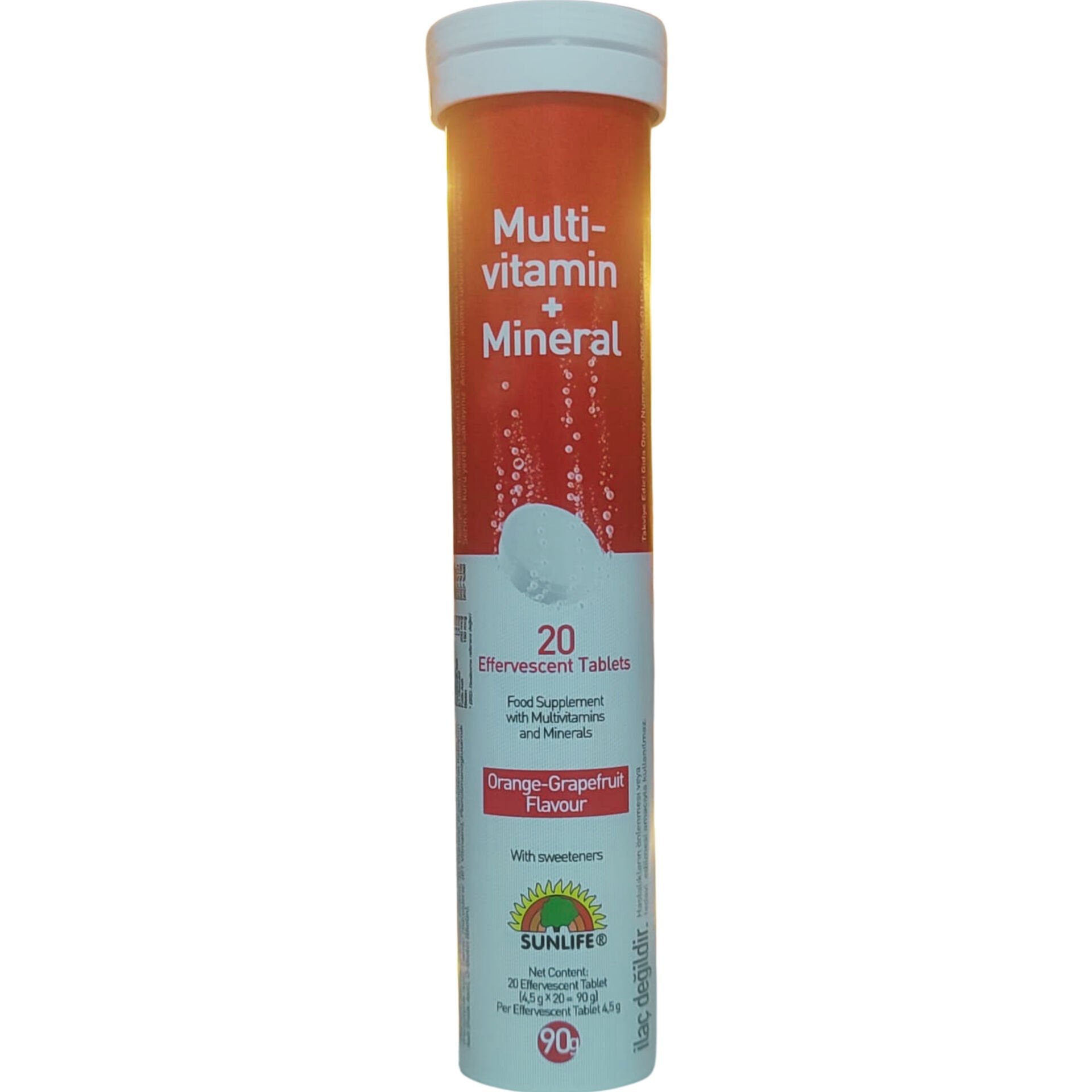 Sunlife Multivitamin Mineral 20 Efervesan Tablet