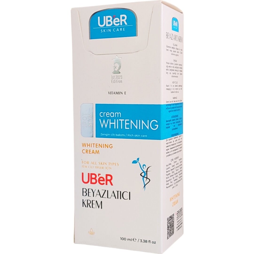 Uber Beyazlatıcı Krem Vitamin E 100 ml