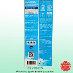 Lectus Kids Kral Şakir Portakal Aromalı Balık Yağı 150 ml