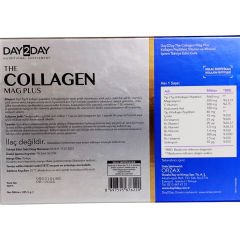 Day2Day Collagen Mag Plus Çilek Karpuz Aromalı 30 Saşe