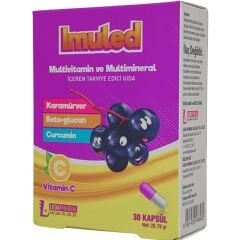 Imuled Vitamin ve Mineral İçeren Takviye Edici Gıda 30 Kapsül
