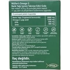 Möller's Omega-3 30 Kapsül