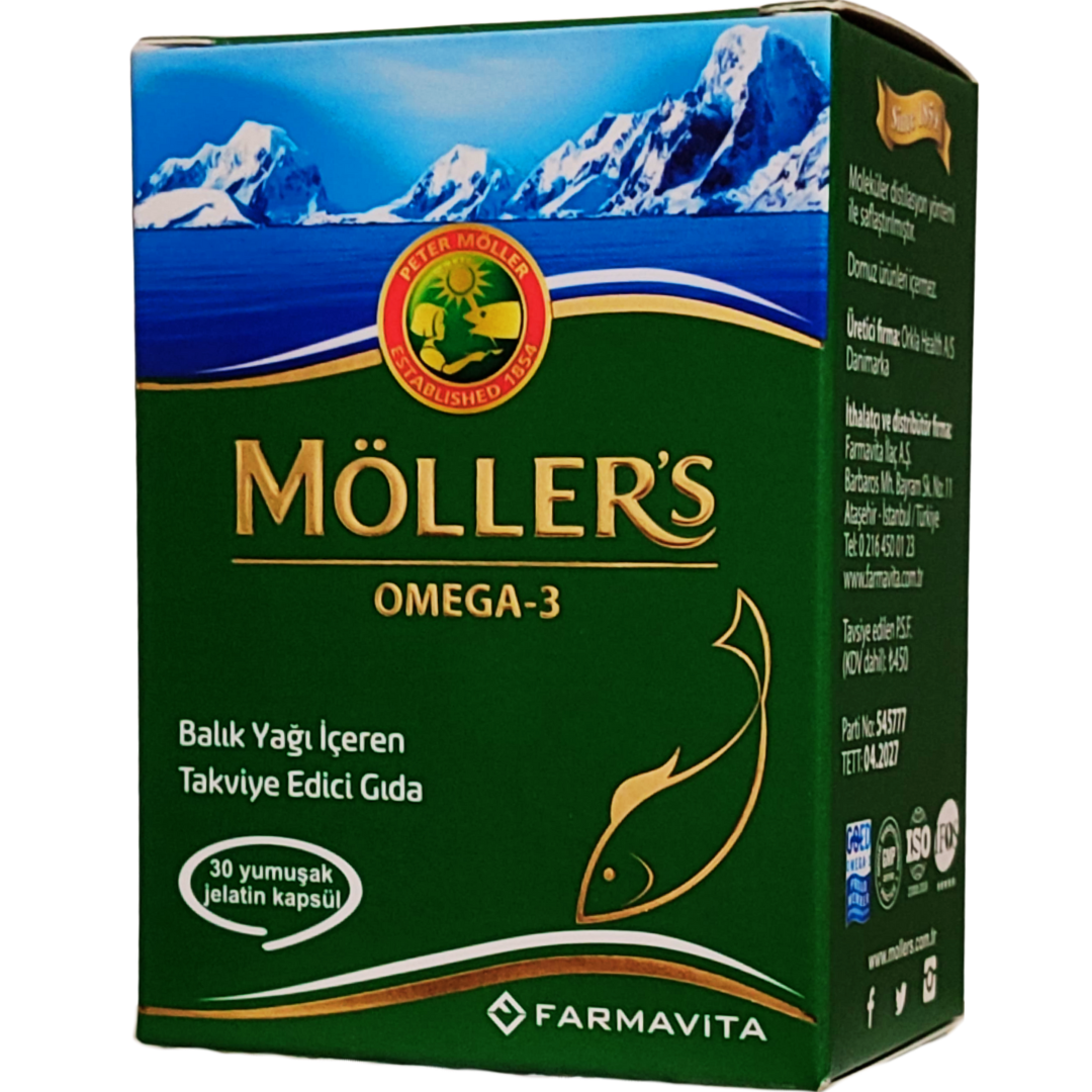 Möller's Omega-3 30 Kapsül