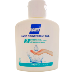 Konix El Dezenfektanı Jel 100 ml (Biyosidal Ruhsatlı)