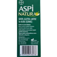 AspiNatura Kids 120ml Takviye Edici Gıda Vanilya-Çilek
