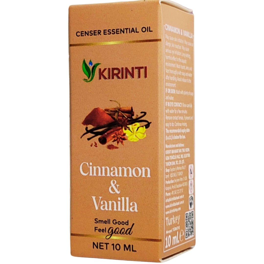 Kırıntı Tarçın Vanilya Buhurdanlık Esansı 10 ml