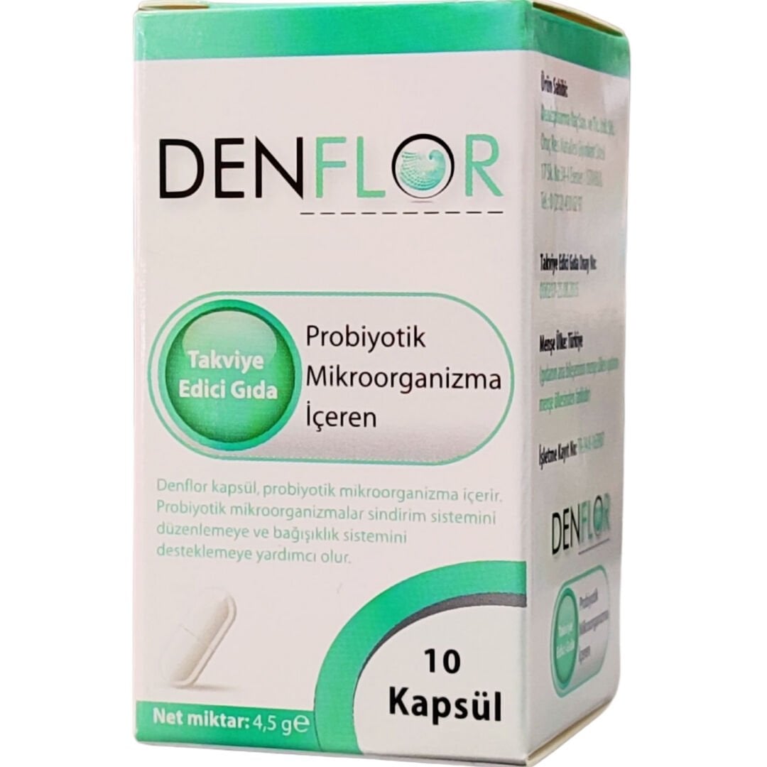 Denflor Probiyotik 10 Kapsül