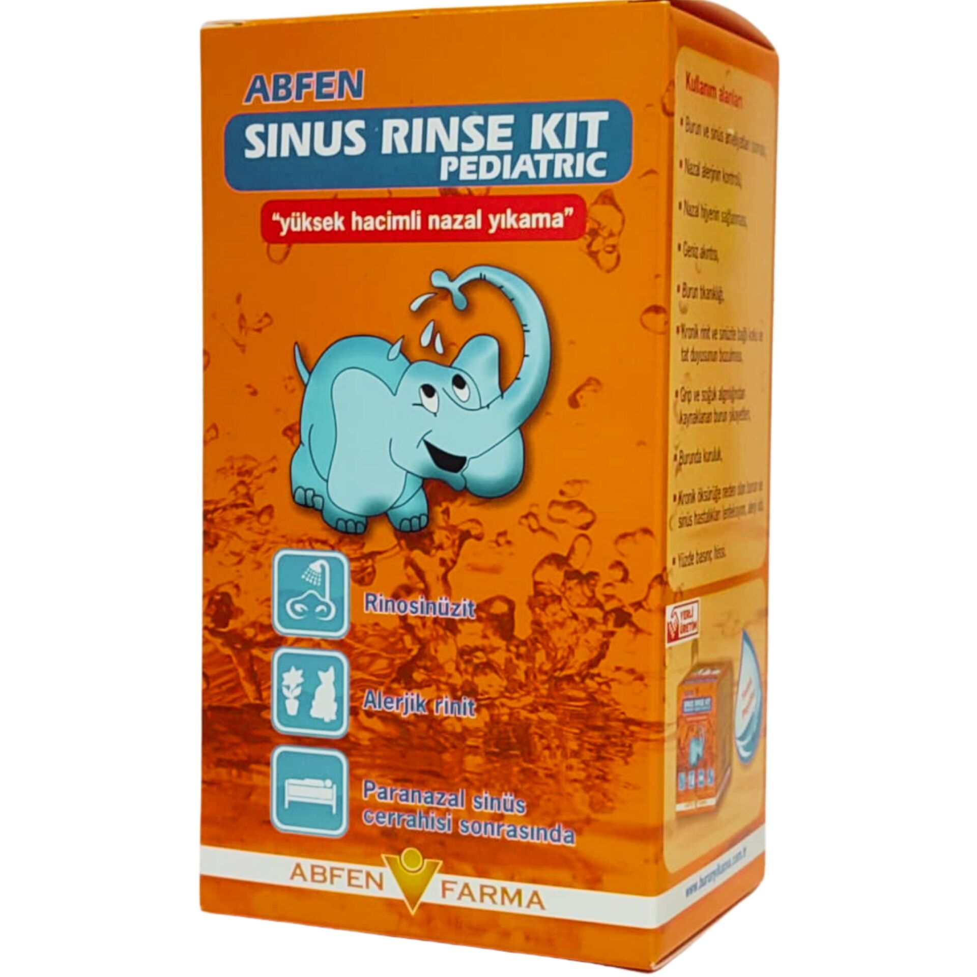 Abfen Sinus Rinse Kit Pediatric 25 Poşet