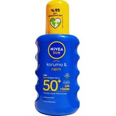 Nivea Sun Güneş Spreyi Koruma & Nem Nemlendirici SPF50+ 200 ml