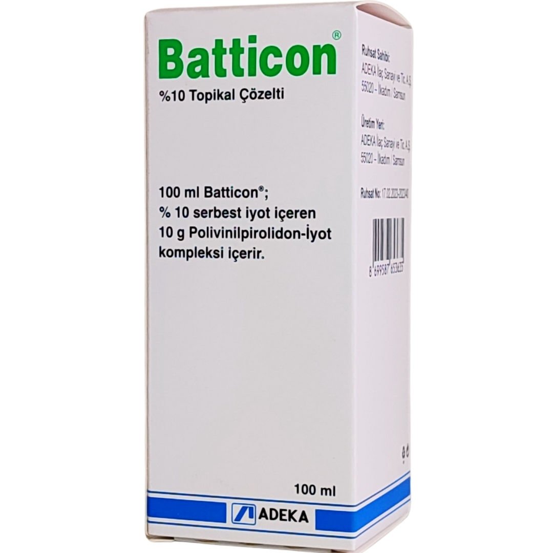 Batticon Antiseptik Solüsyon 100 ml