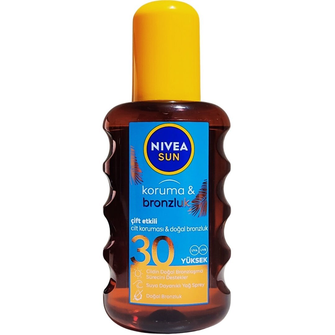 Nivea Sun SPF30 Çift Etkili Koruma ve Bronzluk Güneş Spreyi 200 ml