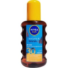 Nivea Sun SPF30 Çift Etkili Koruma ve Bronzluk Güneş Spreyi 200 ml