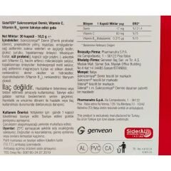 Sidefer 30 Kapsül