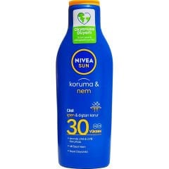 Nivea Sun SPF30 Koruma Ve Nemlendirici Güneş Koruyucu Vücut Losyonu 200 ml