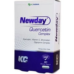 Newday Kuersetin (Quercetin) Complex 60 Vejetaryen Kapsül